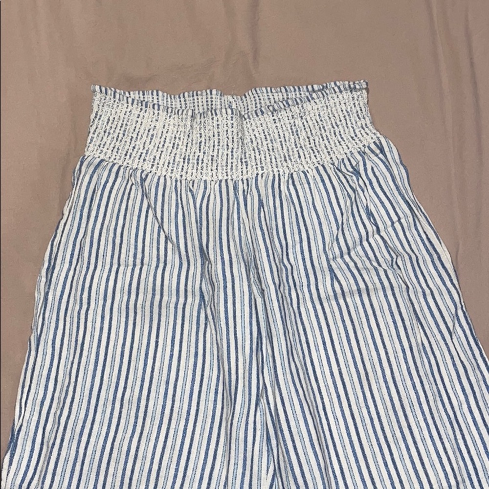 Striped Linen Pants